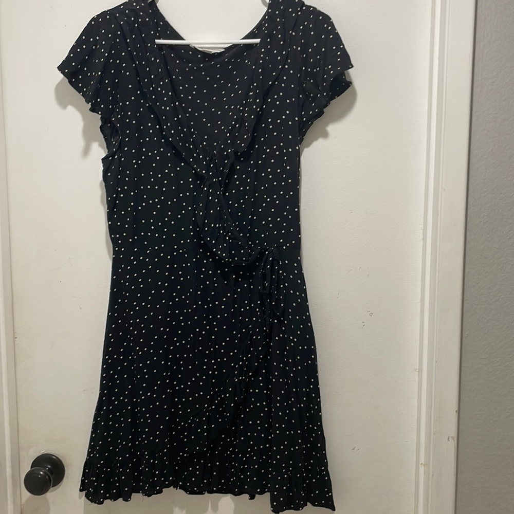 American Eagle faux wrap mini dress